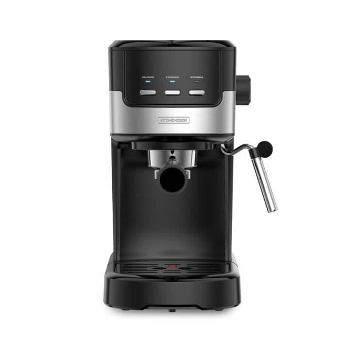 Colormost Kitchencook Ground Espresso Machine And 20 Bar Pod Black CDON
