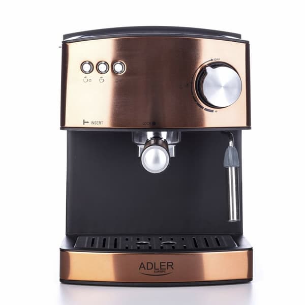 Manuell Espressobryggare Adler AD 4404cr Svart Multicolour Inte 1,6 L