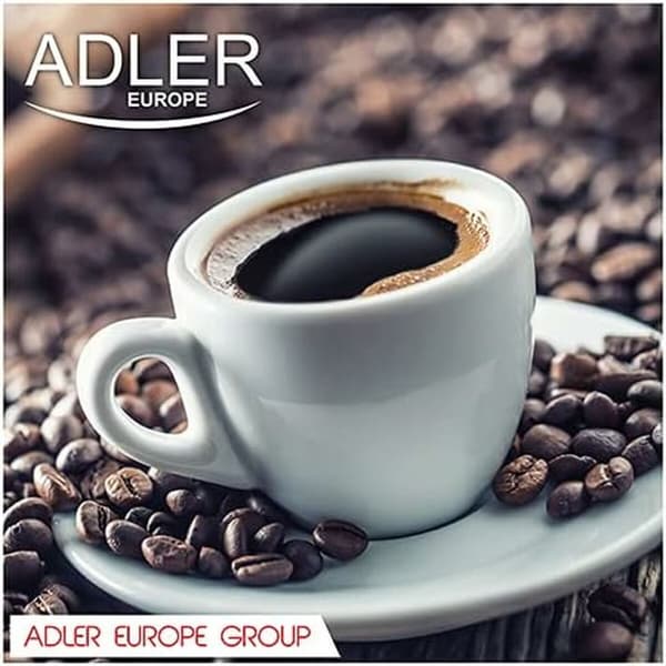 Manuell Espressobryggare Adler AD 4404cr Svart Multicolour Inte 1,6 L