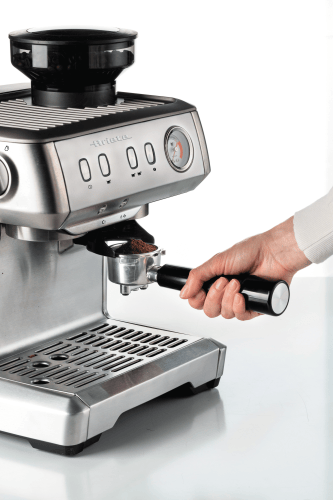 Ariete Espressomaskin i metall, med kvern