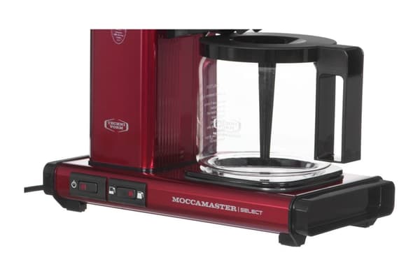 MOCCAMASTER KBG SELECT METALLIC RED DRIP KAFFEMAGER