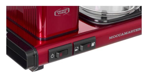 MOCCAMASTER KBG SELECT METALLIC RED DRIP KAFFEMAGER