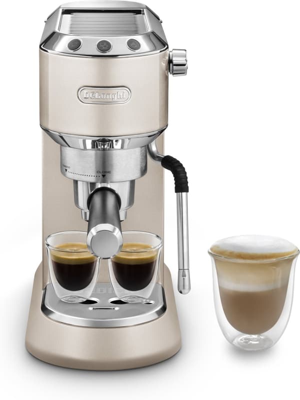 De'Longhi EC885.BG Dedica Arte -espressomaskin, beigeguld