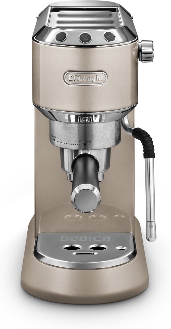 De'Longhi EC885.BG Dedica Arte -espressomaskin, beigeguld