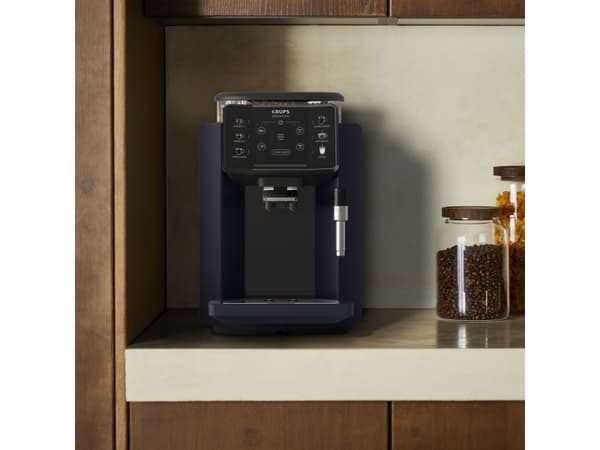 Krups Sensation EA910B, Espressomaskin, 1,7 l, Kaffe bønner, Innebygd kaffekvern, 1450 W, Sort, Blåbær