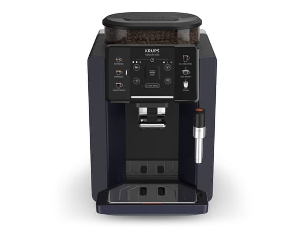 Krups Sensation EA910B, Espressomaskin, 1,7 l, Kaffe bønner, Innebygd kaffekvern, 1450 W, Sort, Blåbær