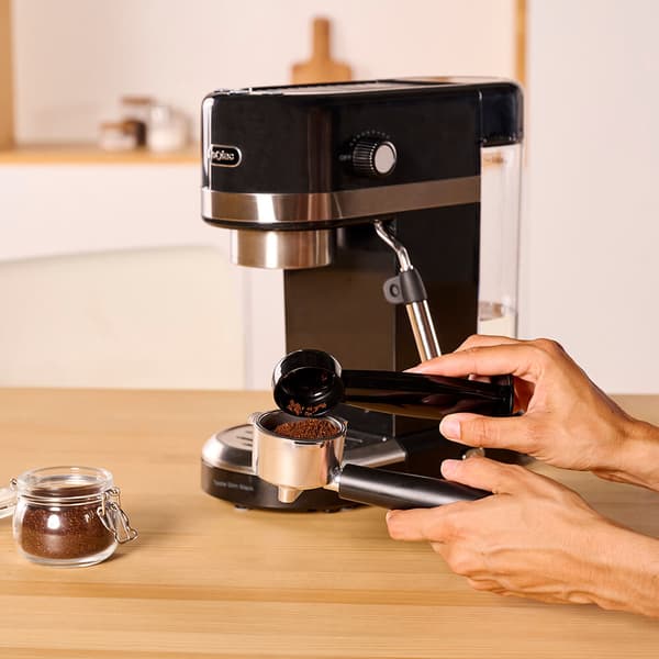 Espressomaskin Taste Slim Svart