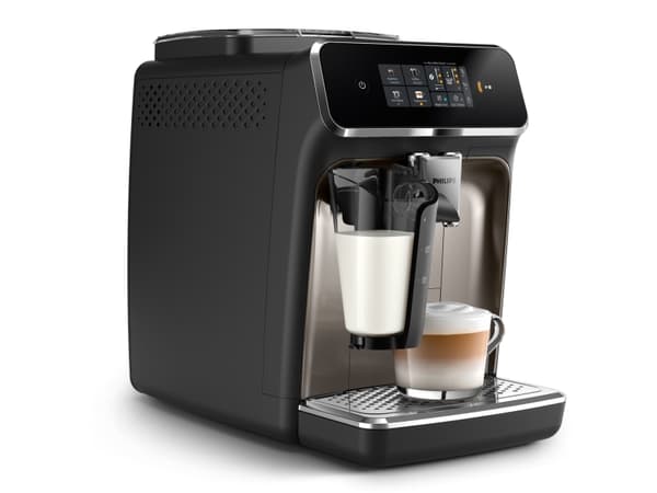 Philips Series 2300 EP2336 - Automatisk kaffemaskin med melkeskummer - 15 bar - svart/krom