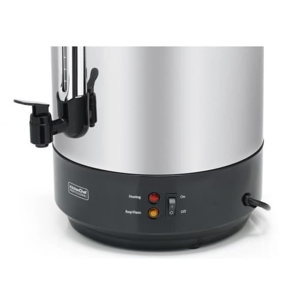 Kitchen Chef ZJ-150 professionell perkolator - 1650W - 15L - Rostfritt stål