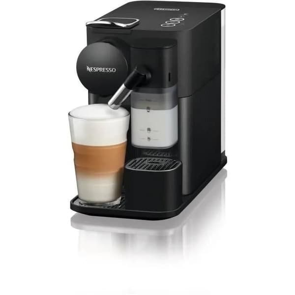 DE'LONGHI EN510.B - Nespresso kaffemaskin - LatteCrema System - 3 drinkar i direkt tillgång - 165 ml mjölktank - Svart