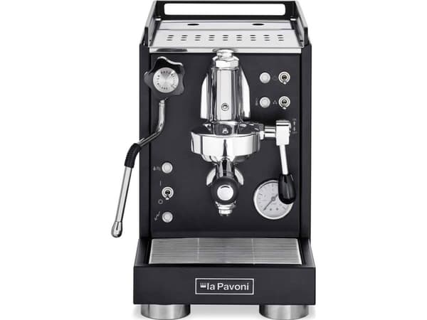 la Pavoni Mini Cellini, Espressomaskin, 2,9 l, Malt kaffe, 1400 W, Sort, Rustfritt stål