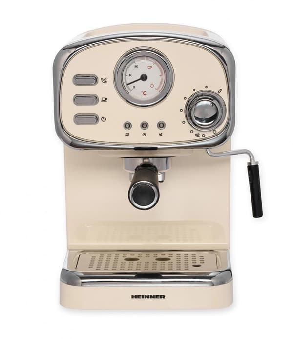 ESPRESSOR HEINNER RETRO CREAM HEM-1100CR