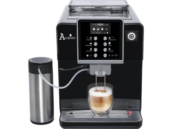Kaffemaskin Acopino Clivia One Touch svart