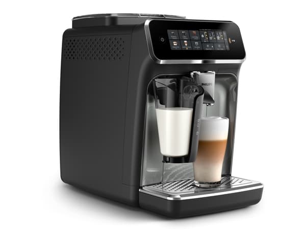 Philips 3300 series EP3349 - Automatisk kaffekokare med mjölkskummare - 15 bar - svart