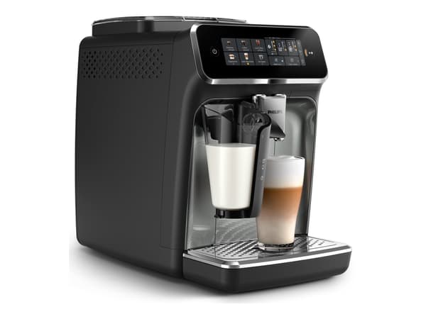Philips 3300 series EP3349 - Automatisk kaffekokare med mjölkskummare - 15 bar - svart