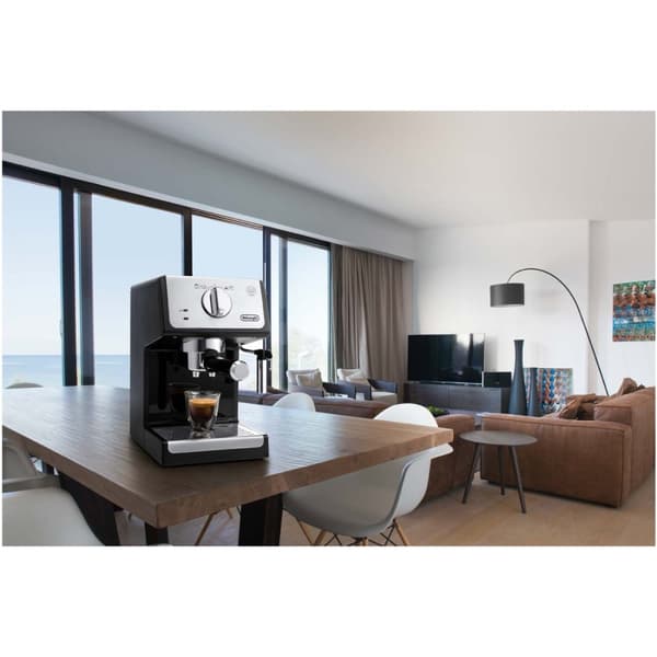 Delonghi Espressomaskin Manual ECP33.21.BK Active Line inkl. melkeskummer