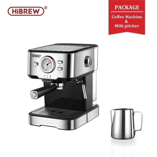 Kaffemaskin, 20 bars tryck, halvautomatisk, H5 Cup, EU
