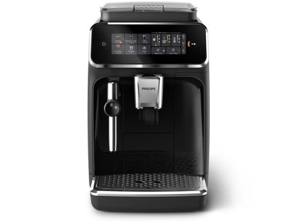 Philips 3300 series EP3321 - Automatisk kaffekokare med mjölkskummare - 15 bar - svart lack