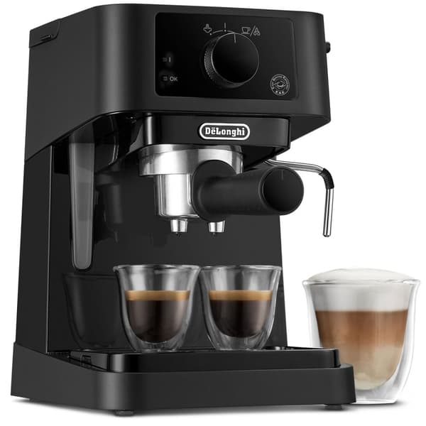 Delonghi Espressomaskin Manual EC235.BK Stilosa inkl. melkeskummer