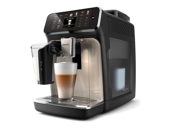 Philips 5500 series EP5547 - Automatisk kaffekokare med cappuccinatore - 15 bar - svart/kromad Philips 5500 series EP5547 - Automatisk kaffekokare med cappuccinatore - 15 bar - svart/kromad