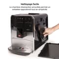 Miniatyrbild 6 av 6: MELITTA Barista T Smart Bean kaffemaskin - Silver (utan mjölktank)