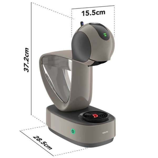 KRUPS NESCAFÉ Dolce Gusto Infinissima Touch KP270A kapselkaffemaskin - Espresso - 15 bar - Taupe