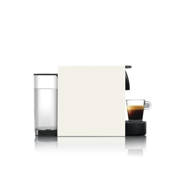 NESPRESSO KRUPS Essenza Mini Espresso kapselkaffemaskin, 0,6 L tank, Snabb förvärmning, Vit YY2912FD