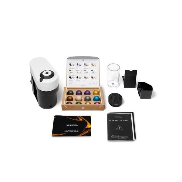 NESPRESSO KRUPS Vertuo Pop Kaffemaskin, Espressomaskin, Vit YY4889FD