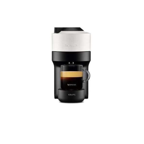 NESPRESSO KRUPS Vertuo Pop Kaffemaskin, Espressomaskin, Vit YY4889FD