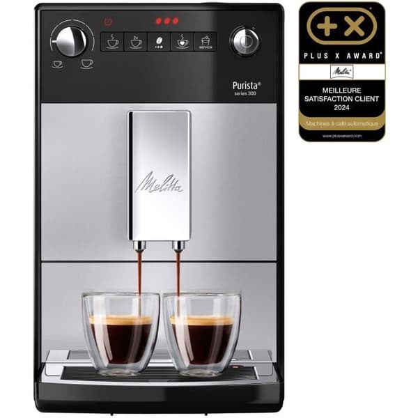 MELITTA Purista Bean-to-Cup kaffemaskin - Silver