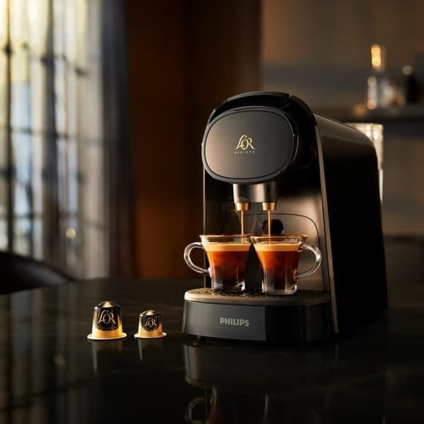 Kapselkaffe maskin - PHILIPS - L’Or Barista Original - LM8012/60 - Kapacitet vattenbehållare 1L - Piano svart