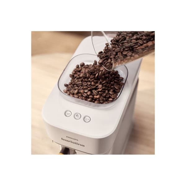 Espresso med kvarn Philips BAR302/20 Baristina Premium White