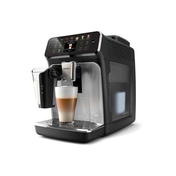 Espresso med Philips LatteGo Series 4400 EP4446 70 kvarn - Svart - 15 bar - Kaffebönor - 1,25L