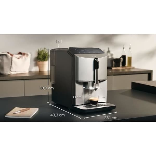 Espressokvarn - SIEMENS - EQ300 TF303E07 - Inox Silver