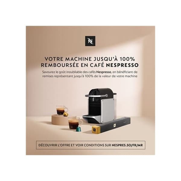 Krups Nespresso Essenza Mini Piano Svart