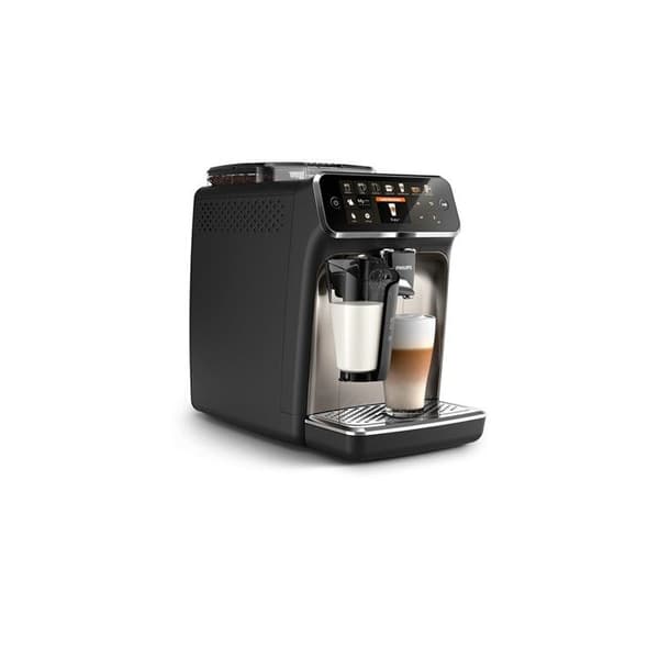 PHILIPS Helautomatisk espressomaskin - 12 läckra kaffesorter tillagade med färska bönor - TFT-display (EP5447/90)