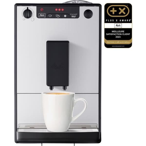 MELITTA Solo Bean Grinder kaffemaskin - rent silver
