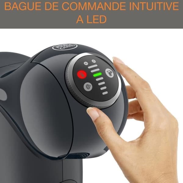 KRUPS Nescafé Dolce Gusto Multidrink kaffemaskin, Kompakt, Högtryck, XL-funktion, Automatisk avstängning, Genio S KP340B10
