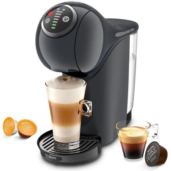 KRUPS Nescafé Dolce Gusto Multidrink kaffemaskin, Kompakt, Högtryck, XL-funktion, Automatisk avstängning, Genio S KP340B10