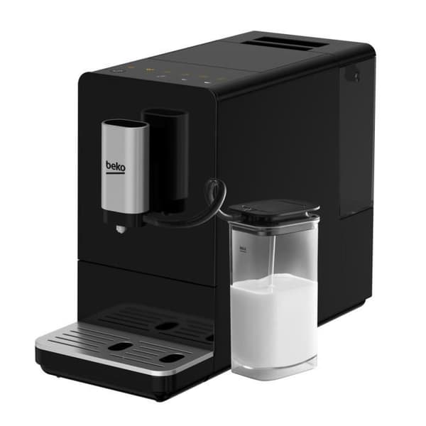 Automatisk espressomaskin - BEKO - CEG3194B - 1350 W - Mjölkkaraff - Svart