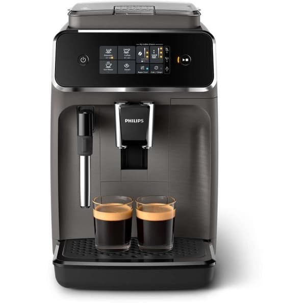 Philips 2200-serien automatisk espressomaskin, mjölkskummare, intuitiv pekskärm, grå (EP2224/10)