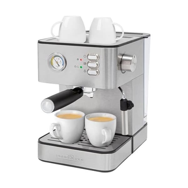 Espressomaskin - PROFICOOK - PC-ES 1209 - 20 bar - Grå - Kompatibel med kaffebönor