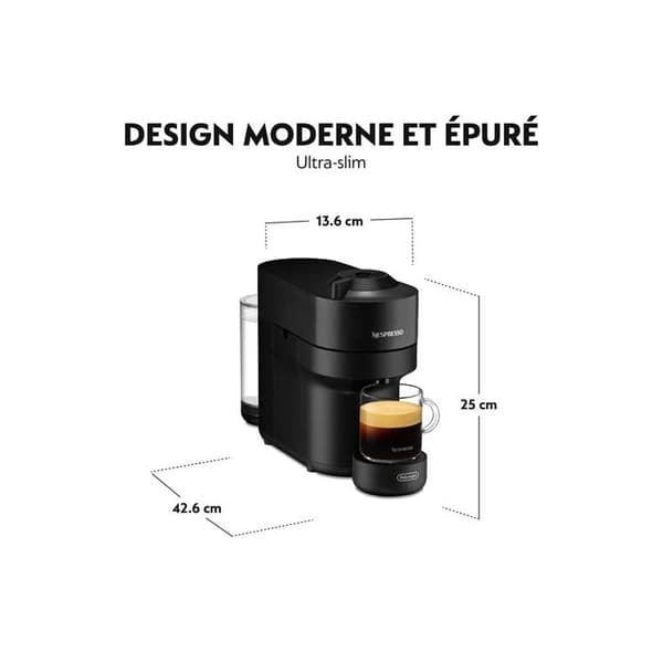 DeLonghi ENV90.B Vertuo Pop 132193634 Kapselmaskin svart