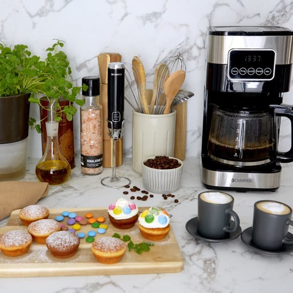 Kaffemaskine Digital 12-kops/1,5L KB400 Rustfri