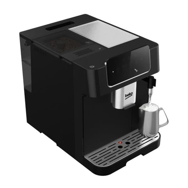 Kaffemaskin med kvarn - BEKO - CEG7302B - 1350 W - 19 barer - Svart