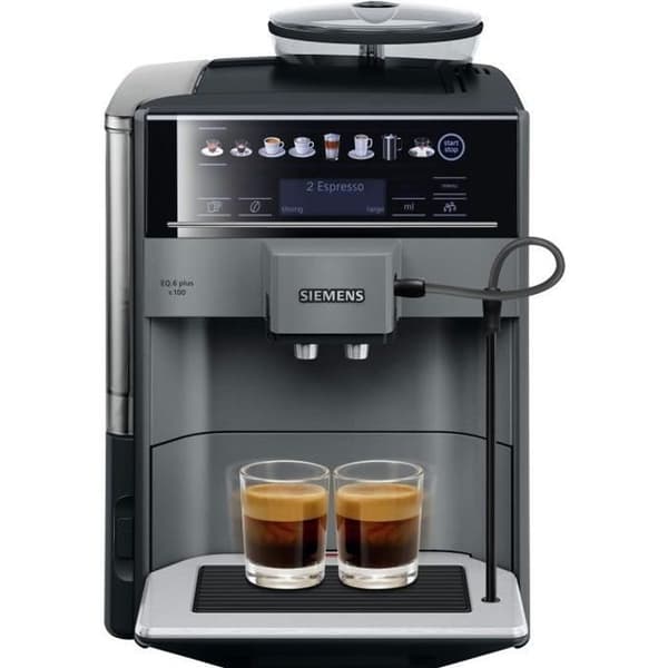 Siemens iQ500 TE651209RW Espressomaskin - 1,7 L - Integrerad kvarn - 1500 W - Svart, Titanium