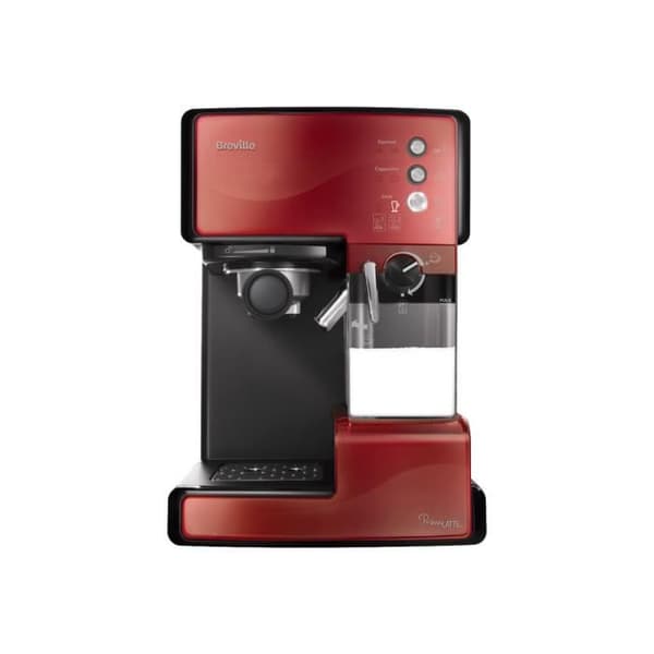 Breville PrimaLATTE VCF045X Kaffemaskin med "Cappuccino" ångmunstycke 15 bar röd