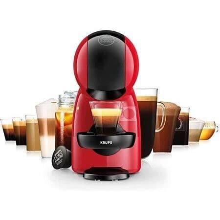Maskin för kapselkaffe KRUPS Dolce Gusto Piccolo XS KP1A3510 - 15 bar - Svart och röd