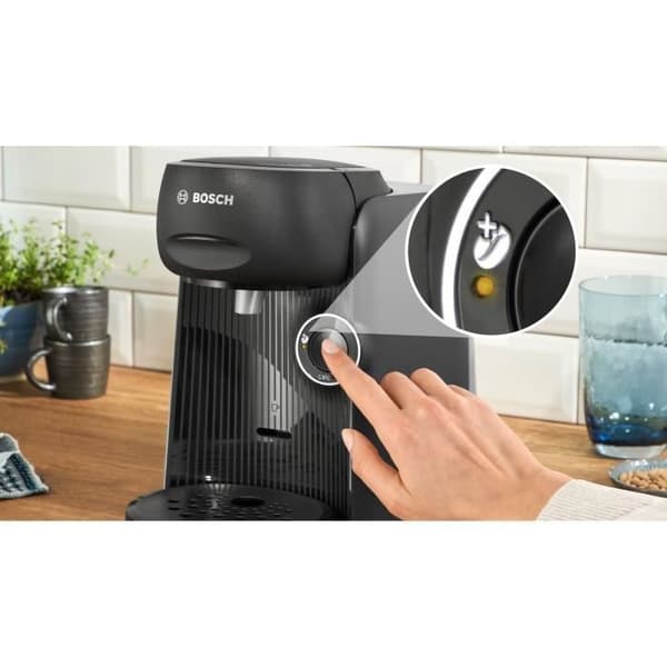 Multidryckeskaffemaskin - BOSCH - TASSIMO - T16 Finesse svart - 1400 W