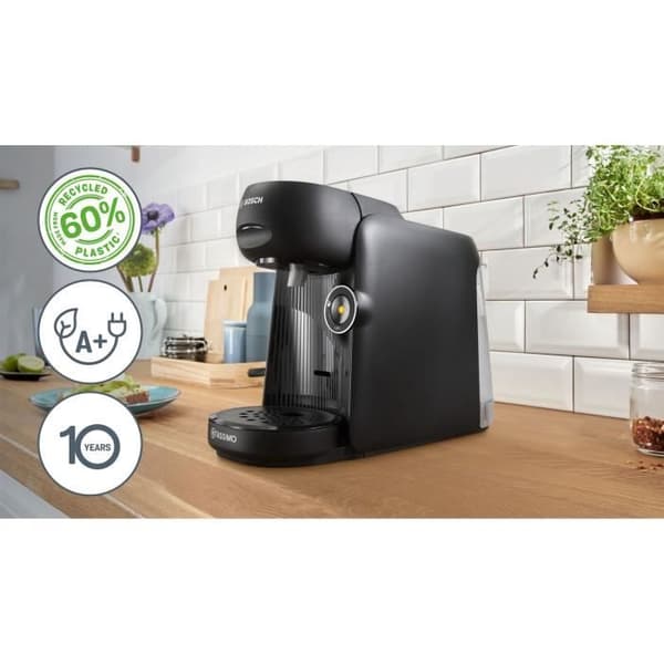 Multidryckeskaffemaskin - BOSCH - TASSIMO - T16 Finesse svart - 1400 W